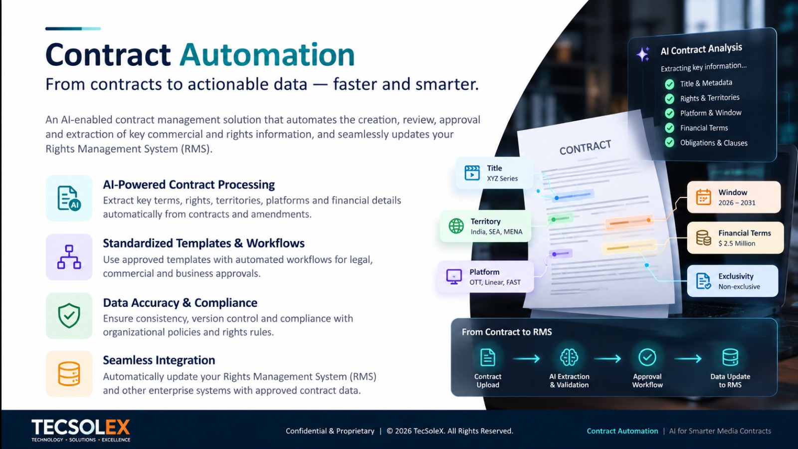 Contract Automation — AI Contract Ingestion & Workflows